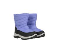 Mountain Warehouse Caribou Junior Kids Snow Boots - Snowproof, Fleece Lining, Warm, Insulated, High Traction Sole - Ideal For Light Purple Kids Shoe Size 8