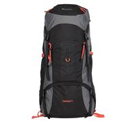 Mountain Warehouse Carrion 80L Rucksack - Soft Travel Backpack, Breathable Daypack Charcoal