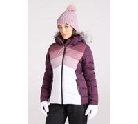 Mountain Warehouse 'Cascade' Womens Padded Ski Jacket Water Resistant Breathable Coat Purple - Size 20 UK
