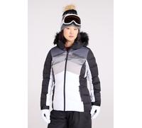 Mountain Warehouse Cascade Womens Padded Ski Jacket - Breathable & Water-resistant Coat with Hood, Comfortable -Winter Skiing, Sports & Outdoors White Women's Size 8