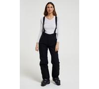 Mountain Warehouse Chalet Extreme Womens Waterproof Ski Pants - Black - Black - Size: 8