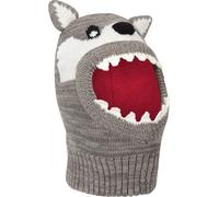 Mountain Warehouse Kids Unisex Character Balaclava - Fleece Lining, Touch Strap Fastening, Boys & Girls - Best for Winter Tennis, Running, Camping, Hiking & Outdoors Light Grey One Size