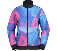 Mountain Warehouse 'chaser' Padded Cycling Jacket Water Resistant Zip Up Reflective Coat In Coral Coral 6