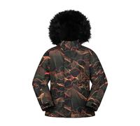 Mountain Warehouse Childrens/Kids Berg Abstract Ski Jacket - Black - 2-3 Years - Black - 50% Acrylic/50% Polyester