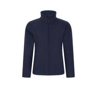 Mountain Warehouse Childrens/Kids Camber II Full Zip Fleece Jacket - Dark Blue - 2-3 Years - Dark Blue - 100% Polyester