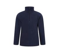 Mountain Warehouse Childrens/Kids Camber II Half Zip Fleece Jacket - Blue - 2-3 Years - Blue - 100% Polyester