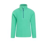 Mountain Warehouse Childrens/Kids Camber II Half Zip Fleece Jacket - Dark Green - 3-4 Years - Dark Green - 100% Polyester