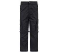Mountain Warehouse Childrens/Kids Convertible Active Trousers - Black - Black - 11-12 Years