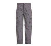 Mountain Warehouse Childrens/Kids Convertible Active Trousers - Dark Grey - Dark Grey - 11-12 Years