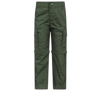 Mountain Warehouse Childrens/Kids Convertible Active Trousers - Khaki Green - Khaki Green - 5-6 Years