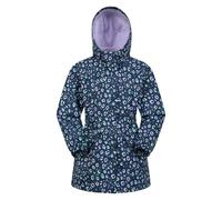 Mountain Warehouse Childrens/Kids Dale Leopard Print Lightweight Waterproof Jacket - Dusky Purple - 11-12 Years - Dusky Purple - 100% Polyester
