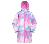 Mountain Warehouse Childrens/Kids Flo Printed Water Resistant Padded Jacket - Pink - 7-8 Years - Pink
