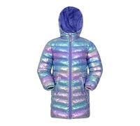Mountain Warehouse Childrens/Kids Florence Longline Padded Jacket - Iridescent - Iridescent - 11-12 Years