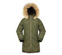 Mountain Warehouse Childrens/Kids Galaxy Water Resistant Padded Jacket - Dark Khaki - 5-6 Years - Dark Khaki