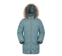 Mountain Warehouse Childrens/Kids Galaxy Water Resistant Padded Jacket - Teal - 11-12 Years - Teal - 100% Polyester