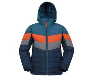 Mountain Warehouse Childrens/Kids Jasper II Water Resistant Jacket - Medium Grey - 5-6 Years - Medium Grey - 100% Polyester