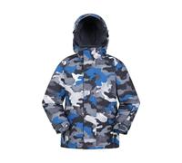 Mountain Warehouse Childrens/Kids Mogal Camo Ski Jacket - Cobalt - 2-3 Years - Cobalt - 100% Polyester