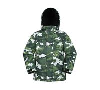 Mountain Warehouse Childrens/Kids Mogal Camo Ski Jacket - Dark Green - 2-3 Years - Dark Green - 100% Polyester