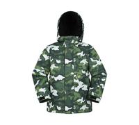 Mountain Warehouse Childrens/Kids Mogal Camo Ski Jacket - Dark Green - 3-4 Years - Dark Green