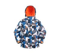 Mountain Warehouse Childrens/Kids Mogal Geometric Ski Jacket - Bright Blue - 2-3 Years - Bright Blue - 100% Polyester