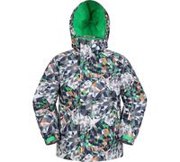 Mountain Warehouse Childrens/Kids Mogal Geometric Ski Jacket - Grey - 2-3 Years - Grey