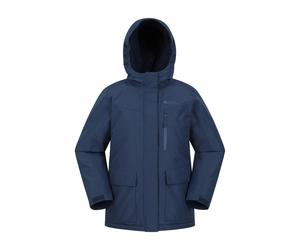 Mountain Warehouse Childrens/Kids Noah Borg Lined Waterproof Jacket - Navy - 13 Years - Navy - 100% Polyester