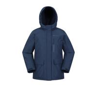 Mountain Warehouse Childrens/Kids Noah Borg Lined Waterproof Jacket - Navy - 7-8 Years - Navy