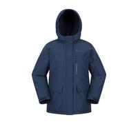 Mountain Warehouse Childrens/Kids Noah Borg Lined Waterproof Jacket - Navy - 9-10 Years - Navy - 100% Polyester
