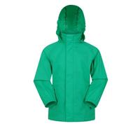 Mountain Warehouse Childrens/Kids Pakka II Waterproof Jacket - Green - Green - 11-12 Years - 100% Polyamide