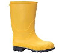 Mountain Warehouse Childrens/Kids Plain Wellington Boots - Mustard - Mustard - 11 UK Child