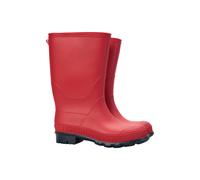 Mountain Warehouse Childrens/Kids Plain Wellington Boots - Red - Red - 12 UK Child