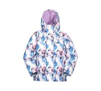 Mountain Warehouse Childrens/Kids Polar Zone Printed Jacket & Salopettes Set - Purple - 7-8 Years - Purple - 100% Polyester