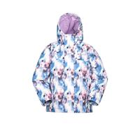 Mountain Warehouse Childrens/Kids Polar Zone Printed Jacket & Salopettes Set - Purple - 7-8 Years - Purple