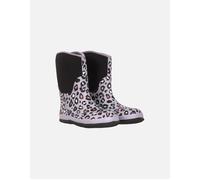 Mountain Warehouse Childrens/Kids Puddle Leopard Print Mucker Boots - Purple