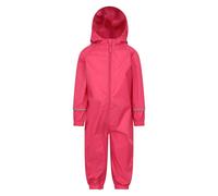 Mountain Warehouse Childrens/Kids Puddle Waterproof Rain Suit - Pink - 18-24 Months - Pink - 100% Nylon