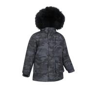 Mountain Warehouse Childrens/Kids Ranger Camouflage Water Resistant Jacket - Black - 13 Years - Black