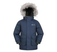 Mountain Warehouse Childrens/Kids Ranger Logo Water Resistant Jacket - Blue - Blue - 3-4 Years