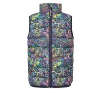 Mountain Warehouse Childrens/Kids Rocko Butterfly Padded Gilet - Bright Pink - 9-10 Years - Bright Pink