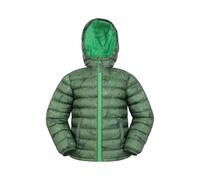 Mountain Warehouse Childrens/Kids Seasons Dinosaur Padded Jacket - Khaki Green - 7-8 Years - Khaki Green