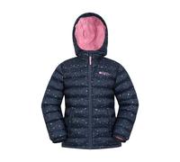 Mountain Warehouse Childrens/Kids Seasons Stars Padded Jacket - Blue/White - 7-8 Years - Blue/White - 100% Nylon