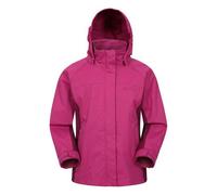 Mountain Warehouse Childrens/Kids Shelly II Waterproof Jacket - Berry - 13 Years - Berry - 100% Polyester