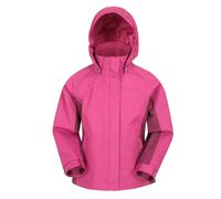 Mountain Warehouse Childrens/Kids Shelly Waterproof Jacket - Berry - Berry - 13 Years