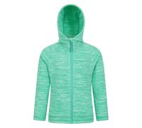 Mountain Warehouse Childrens/Kids Snowdonia II Full Zip Hoodie - Green - 9-10 Years - Green - 100% Polyester
