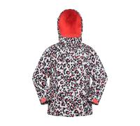 Mountain Warehouse Childrens/Kids Snowdrop Watercolour Ski Jacket - Coral - Coral - 2-3 Years