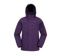 Mountain Warehouse Childrens/Kids Solar Waterproof Jacket - Berry - Berry - 9-10 Years