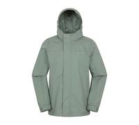 Mountain Warehouse Childrens/Kids Solar Waterproof Jacket - Dark Green - 11-12 Years - Dark Green - 100% Polyester