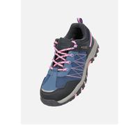 Mountain Warehouse Childrens/Kids Stampede Waterproof Suede Walking Shoes - Purple - Size: 13