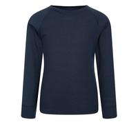 Mountain Warehouse Childrens/Kids Talus Round Neck Base Layer Top - Navy - Navy - 2-3 Years