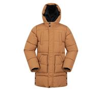 Mountain Warehouse Childrens/Kids Theo Water Resistant Long Padded Jacket - Mustard - 7-8 Years - Mustard