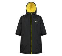 Mountain Warehouse Childrens/Kids Tidal Waterproof Robe - Jet Black - Jet Black - M